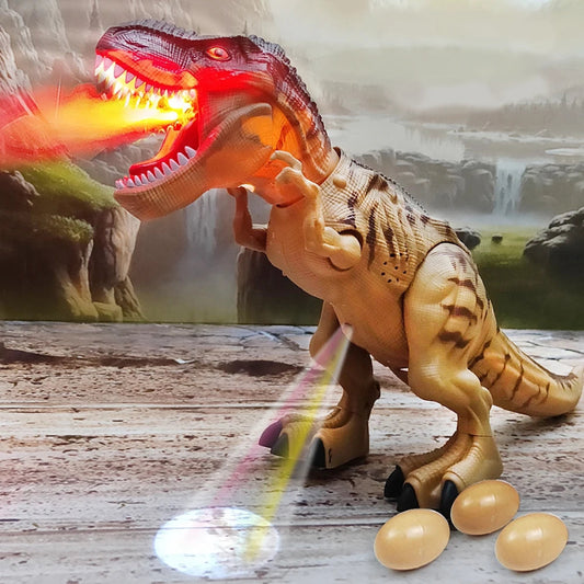 Large Electric Walking Dinosaur – Spray, Lay Eggs, Lights & Sounds