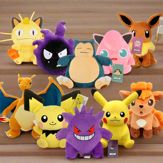 Pokémon Plush Toys – 15–30CM Soft Collectibles