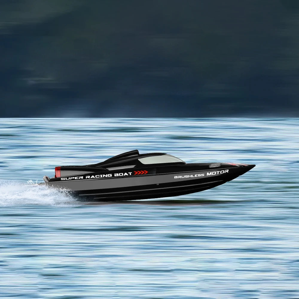 High-Speed Brushless RC Speedboat – 55KM/H